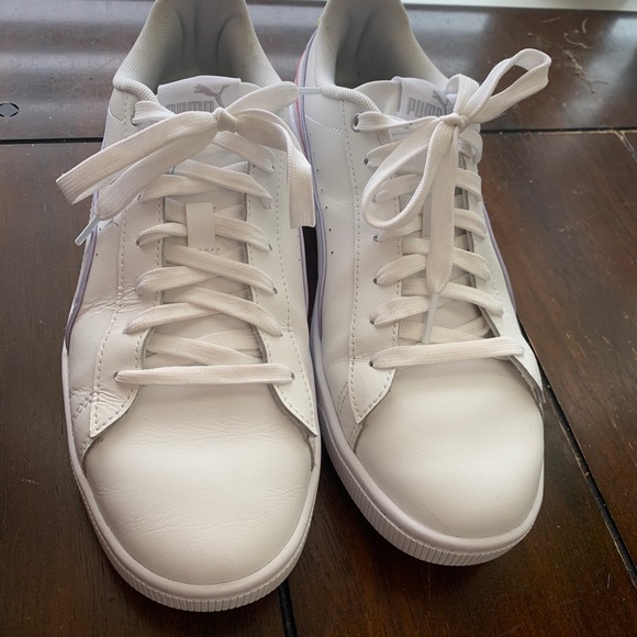 Women’s Puma Vikky V2 White leather sneaker - Picture 5 of 8